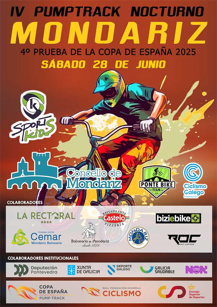 IV Pumptrack Nocturno (2025) en Mondariz