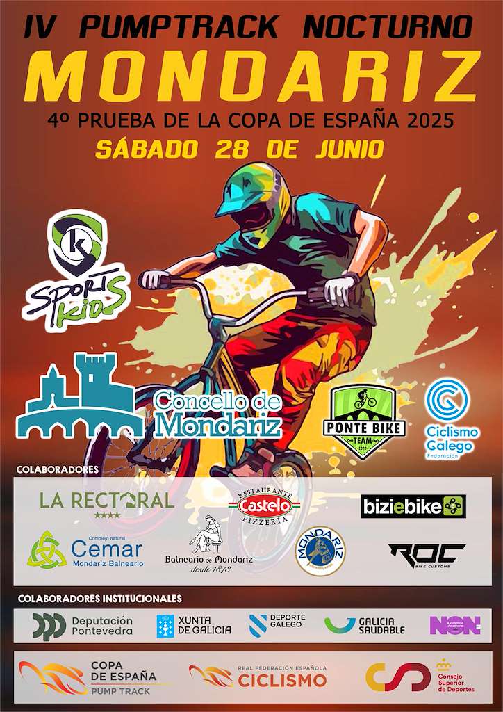 II Pumptrack Nocturno en Mondariz