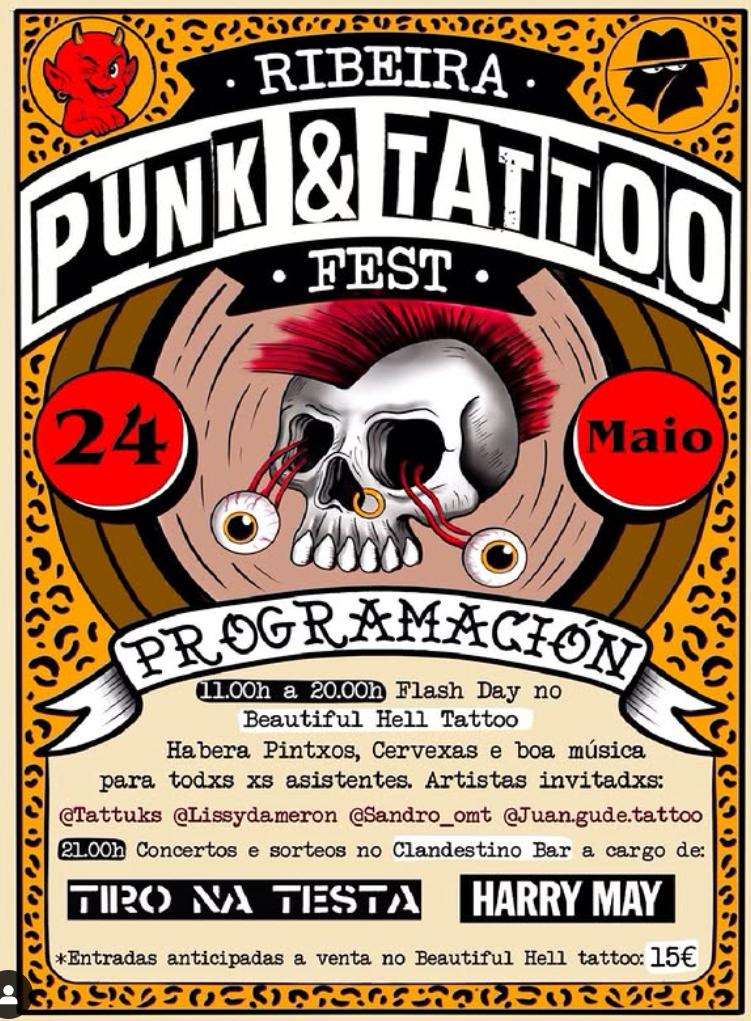 Punk & Tattoo Fest (2025) en Ribeira