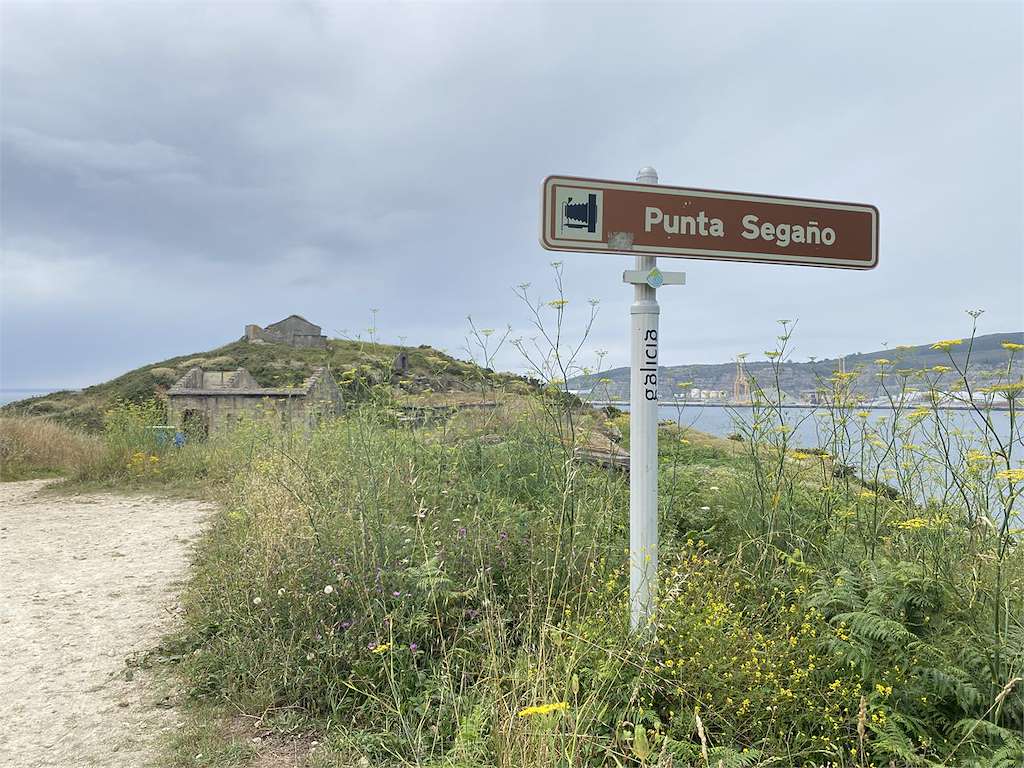 Punta Segaño y Batería de A Salgueira en Ares