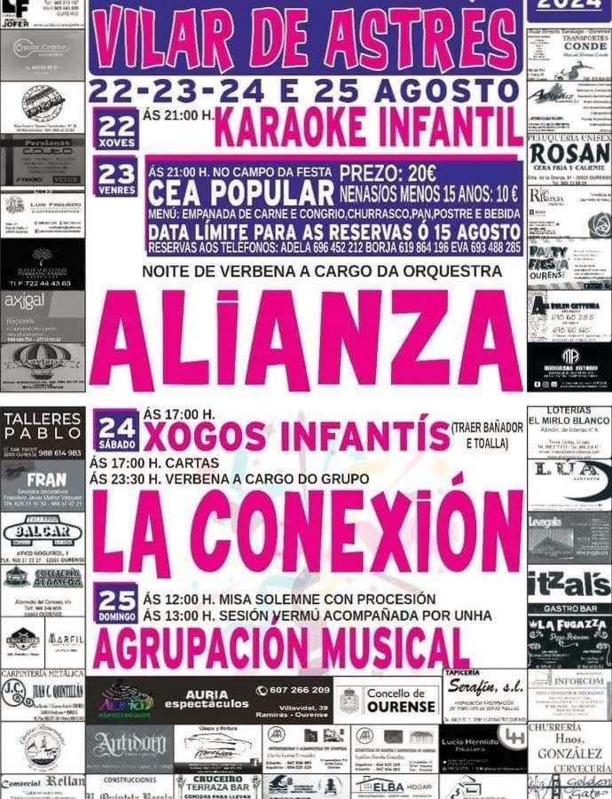 Purísima Concepción en Vilar de Astrés en Ourense