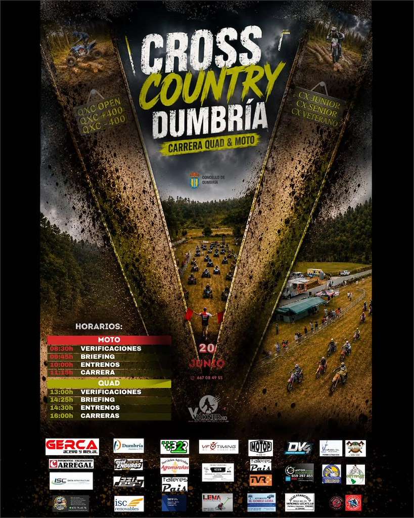V Quad Cross Country en Dumbría