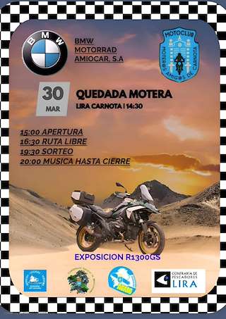 Quedada Motera de Lira en Carnota
