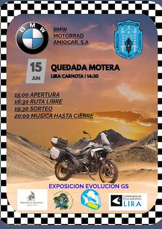 Quedada Motera de Lira en Carnota