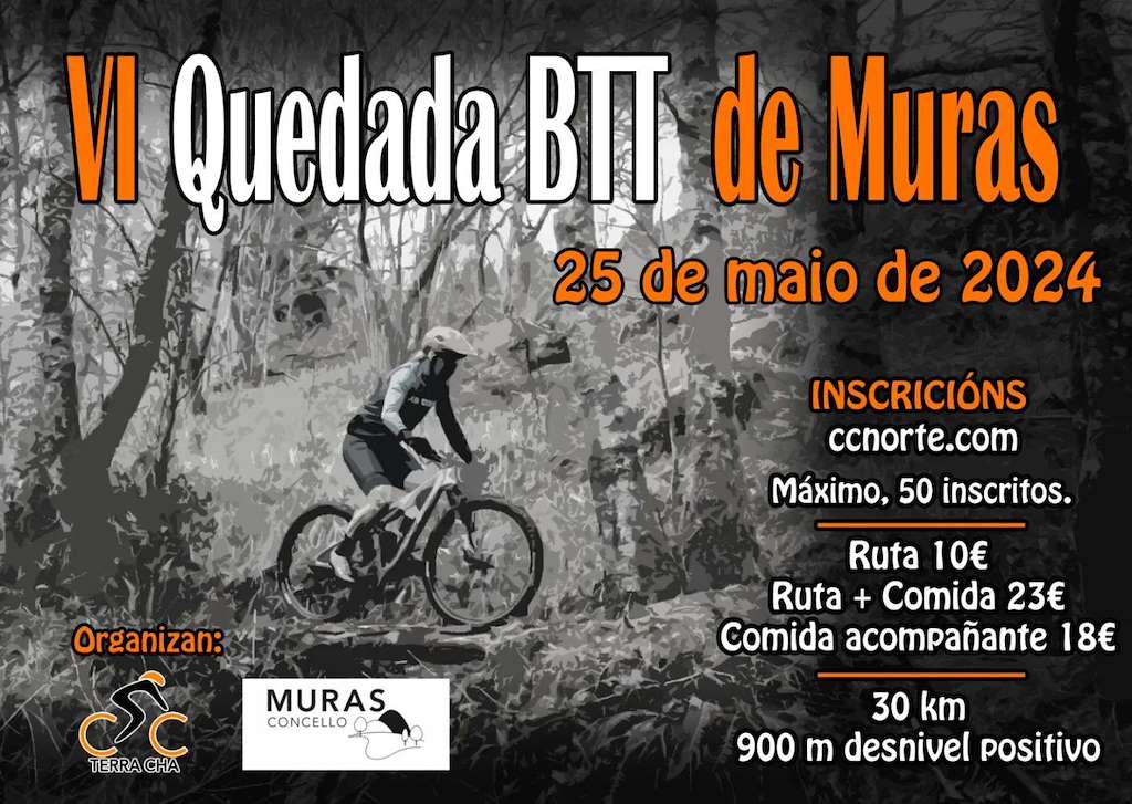 VI Quedada BTT (2024) en Muras