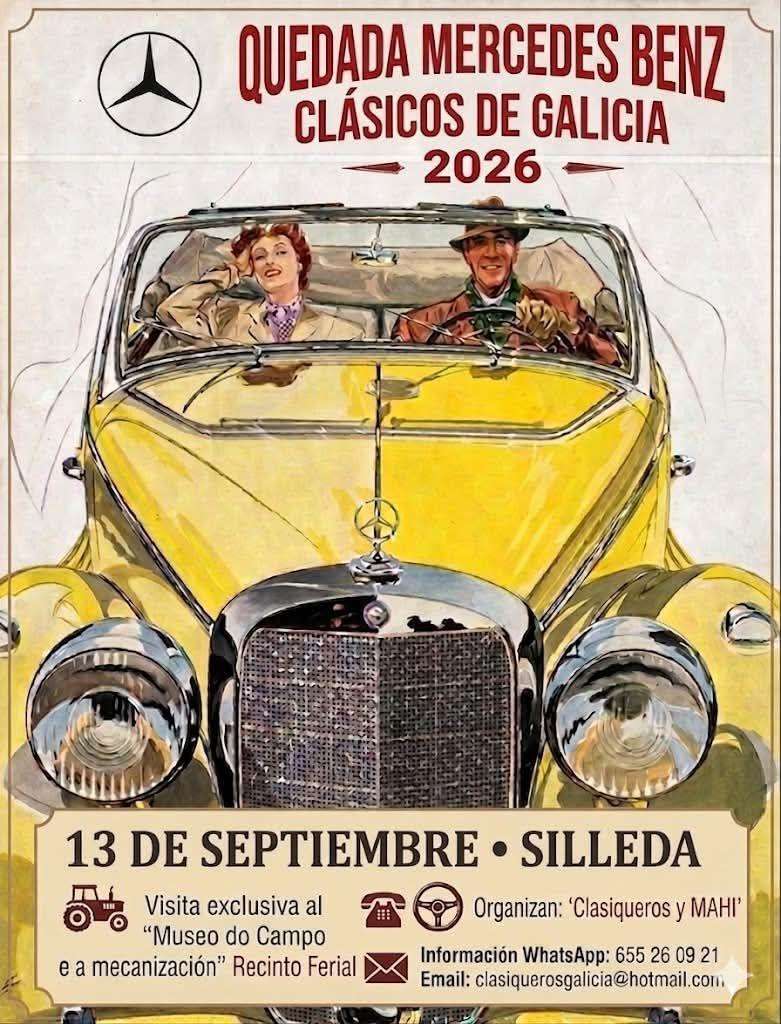 Quedada Mercedes Benz  (2026) en Silleda