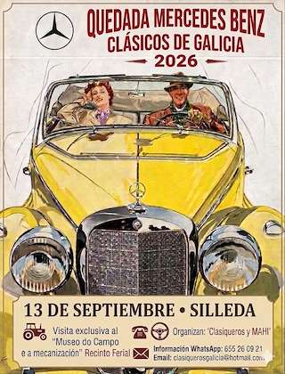 Fechas, información, programa, cartel, imágenes, mapa y ubicación de Quedada Mercedes Benz  (2026)  en  Silleda