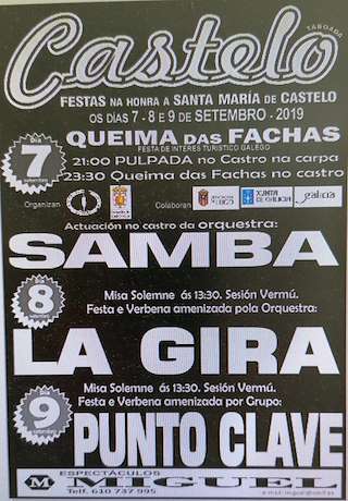 Queima das Fachas de Castelo (2026) en Taboada