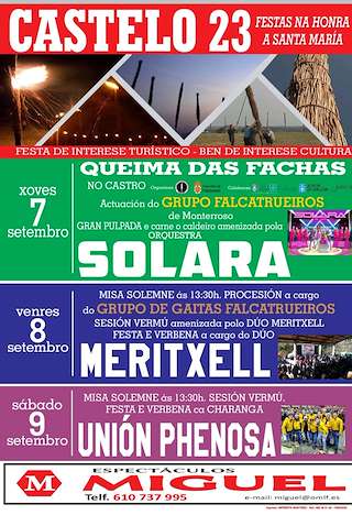 Queima das Fachas de Castelo (2026) en Taboada