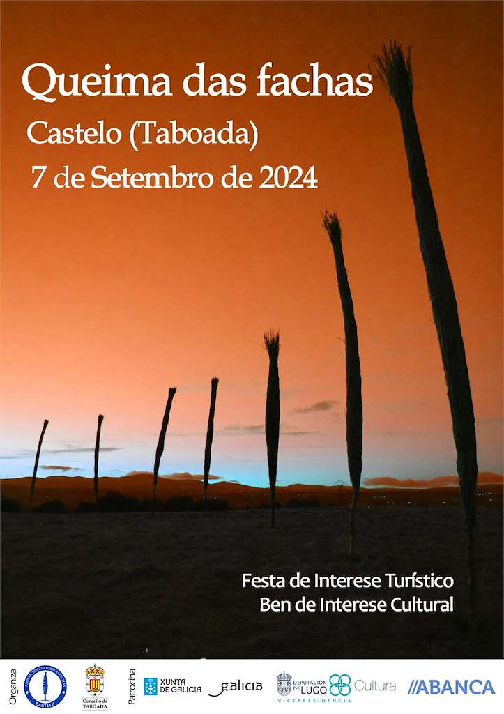 Queima das Fachas de Castelo (2025) en Taboada