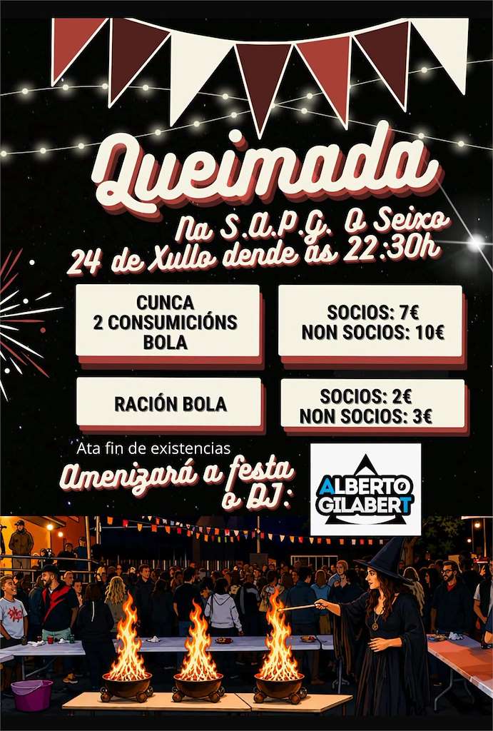 Queimada (2026) en Mugardos