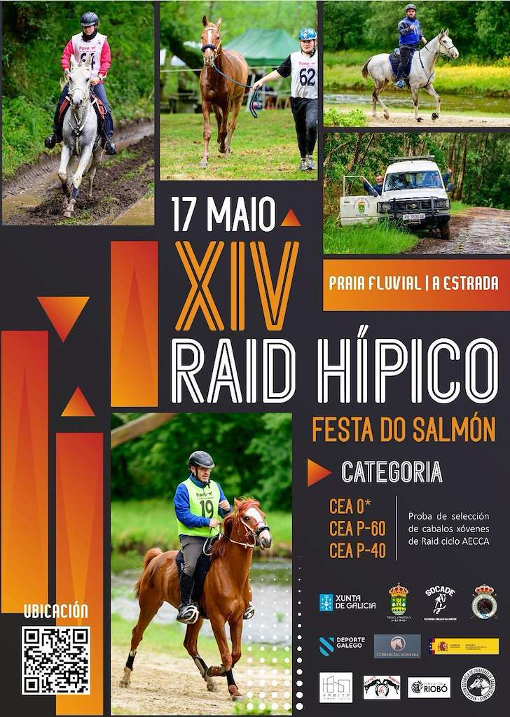 XIV Raid Hípico (2025) en A Estrada