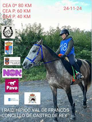 Fechas, información, programa, cartel, imágenes, mapa y ubicación de Raid Hípico Val de Francos (2026)  en  Castro de Rei
