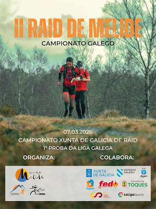 Fechas, información, programa, cartel, imágenes, mapa y ubicación de II Raid (2026)  en  Melide