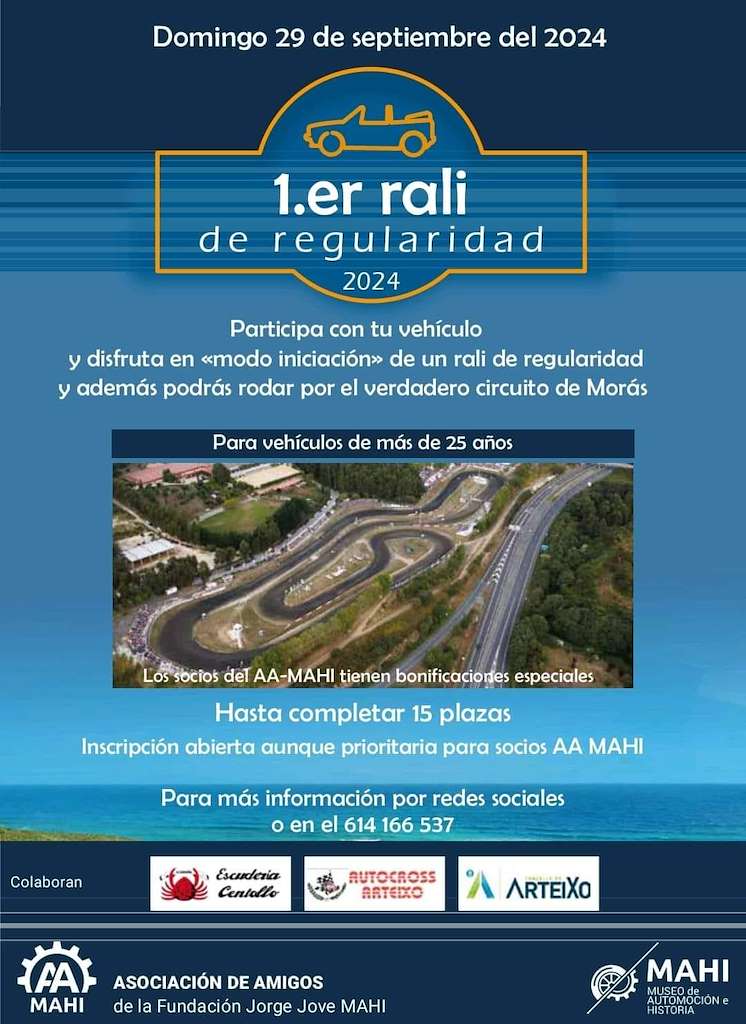 I Rali de Regularidad  en Arteixo