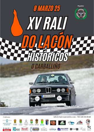 Fechas, información, programa, cartel, imágenes, mapa y ubicación de XV Rali do Lacón Históricos  en  O Carballiño