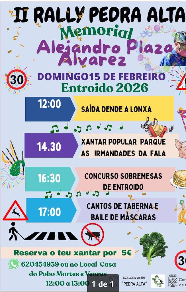 II Rally da Pedra Alta en Cangas de Morrazo