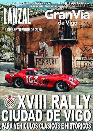 Fechas, información, programa, cartel, imágenes, mapa y ubicación de XVIII Rally de Clásicos Ciudad de Vigo (2026)