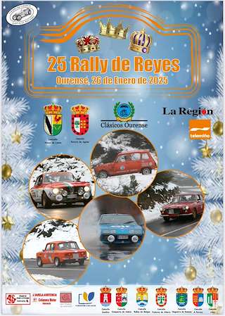 Fechas, información, programa, cartel, imágenes, mapa y ubicación de XXV Rallye de Reyes  en  Xinzo de Limia