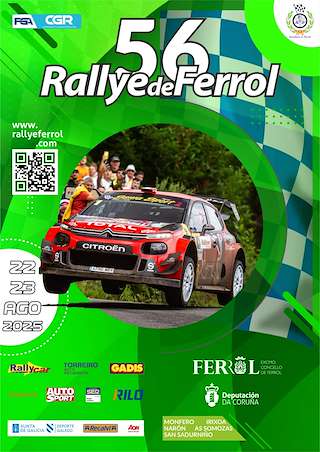 Fechas, información, programa, cartel, imágenes, mapa y ubicación de LVI Rallye  en  Ferrol