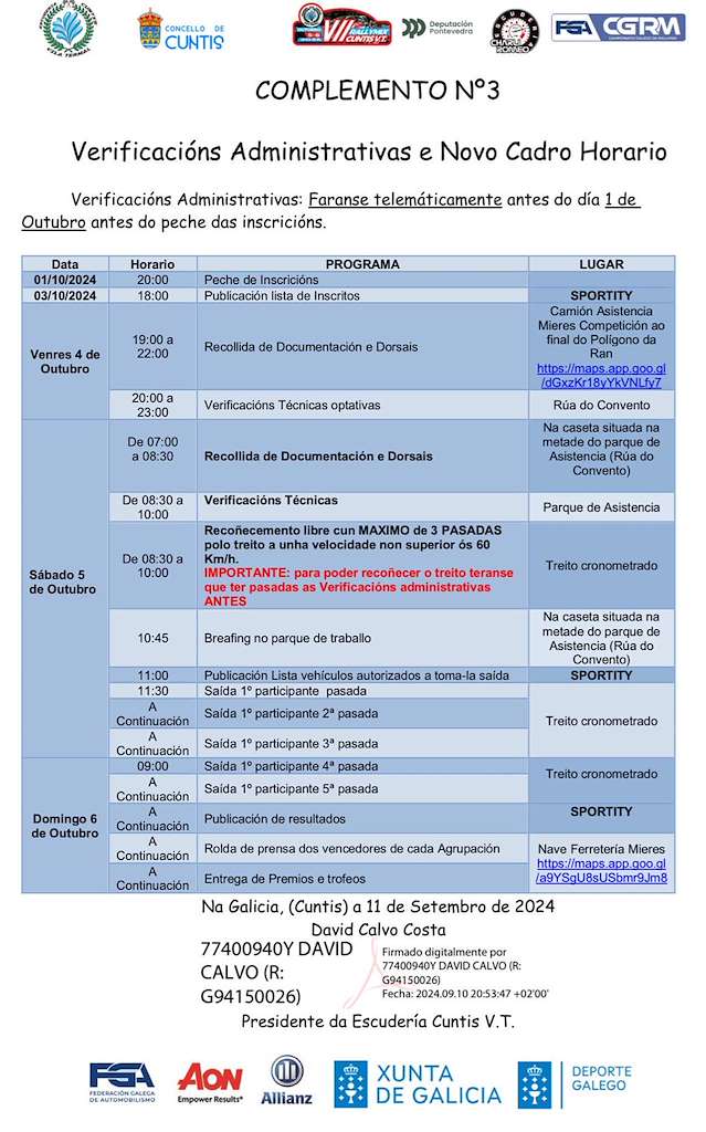 VII Rallymix Cuntis Vila Termal