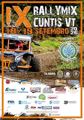 Fechas, información, programa, cartel, imágenes, mapa y ubicación de IX Rallymix Cuntis Vila Termal (2026)
