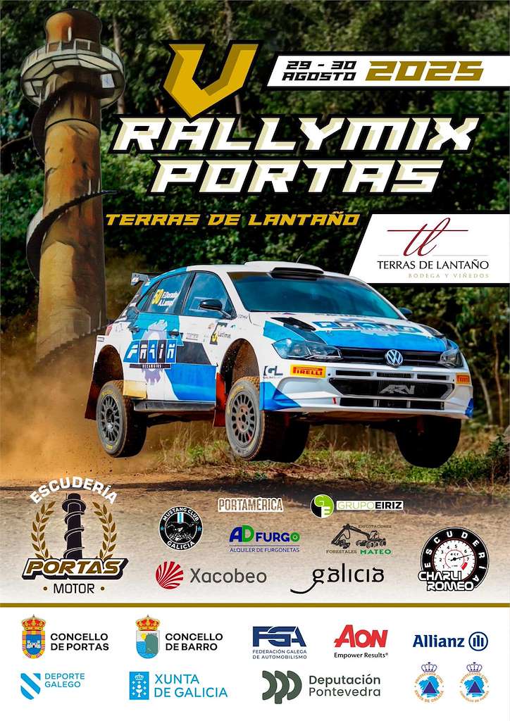V Rallymix Terras de Lantaño (2025) en Portas
