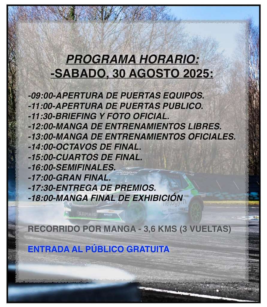 Rallyshow (2025) en As Pontes de García Rodríguez