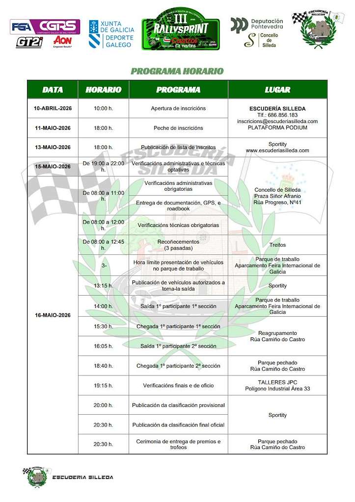 III Rallysprint en Silleda