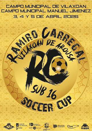 Fechas, información, programa, cartel, imágenes, mapa y ubicación de Ramiro Carregal Soccer Cup (2026)  en  Vilagarcía de Arousa