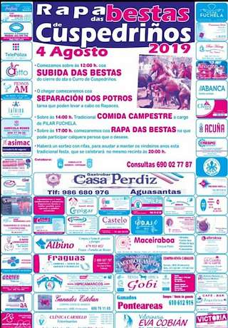 Rapa das Bestas de Cuspedriños en Cerdedo-Cotobade