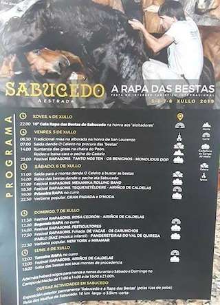 Rapa das Bestas de Sabucedo en A Estrada