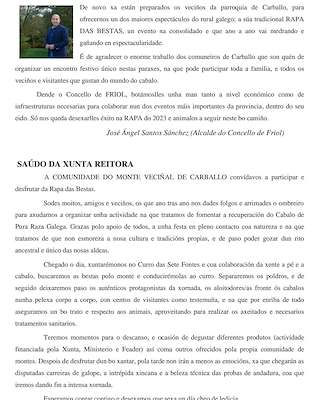 Rapa das Bestas de Carballo en Friol