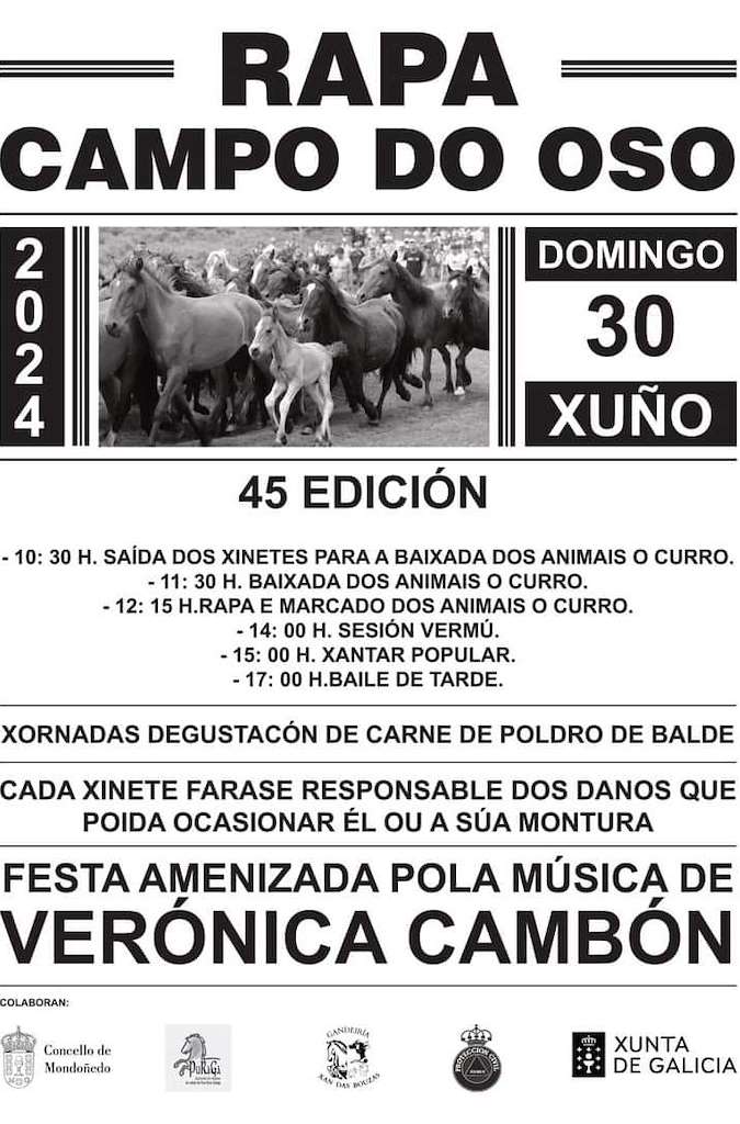 XLV Rapa das Bestas de Campo do Oso en Mondoñedo