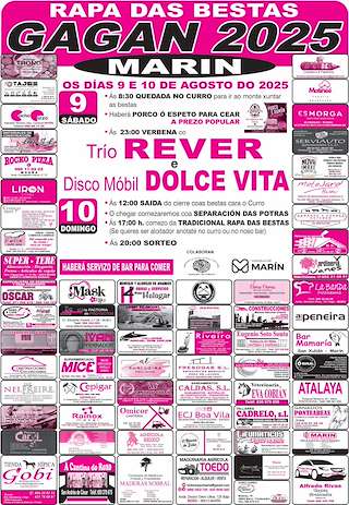 Fechas, información, programa, cartel, imágenes, mapa y ubicación de Rapa das Bestas de Gagan   en  Marín
