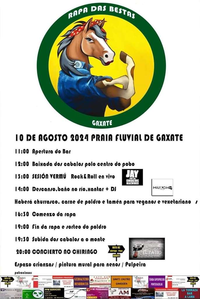 Rapa das Bestas de Gaxate en A Lama
