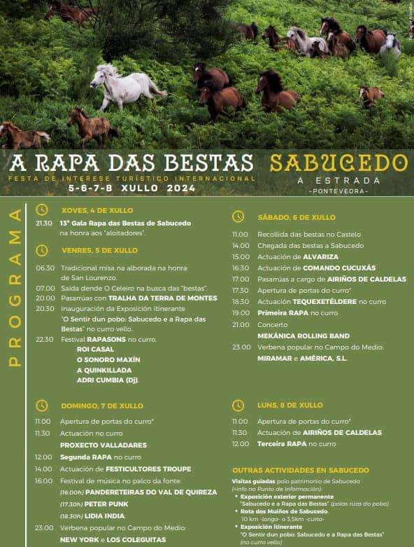 Rapa das Bestas de Sabucedo en A Estrada