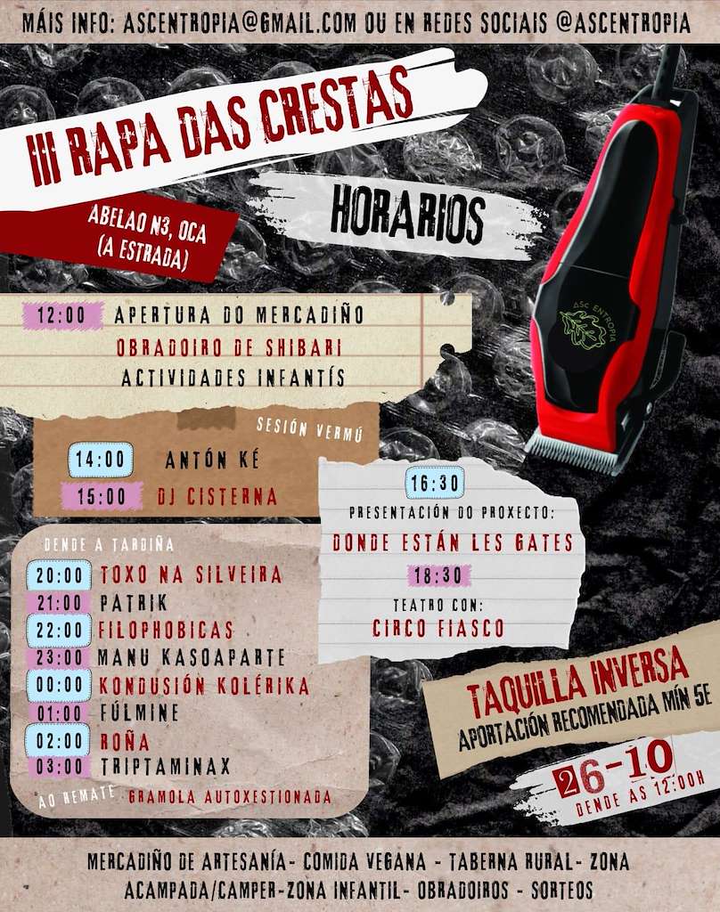 Rapa das Crestas en A Estrada