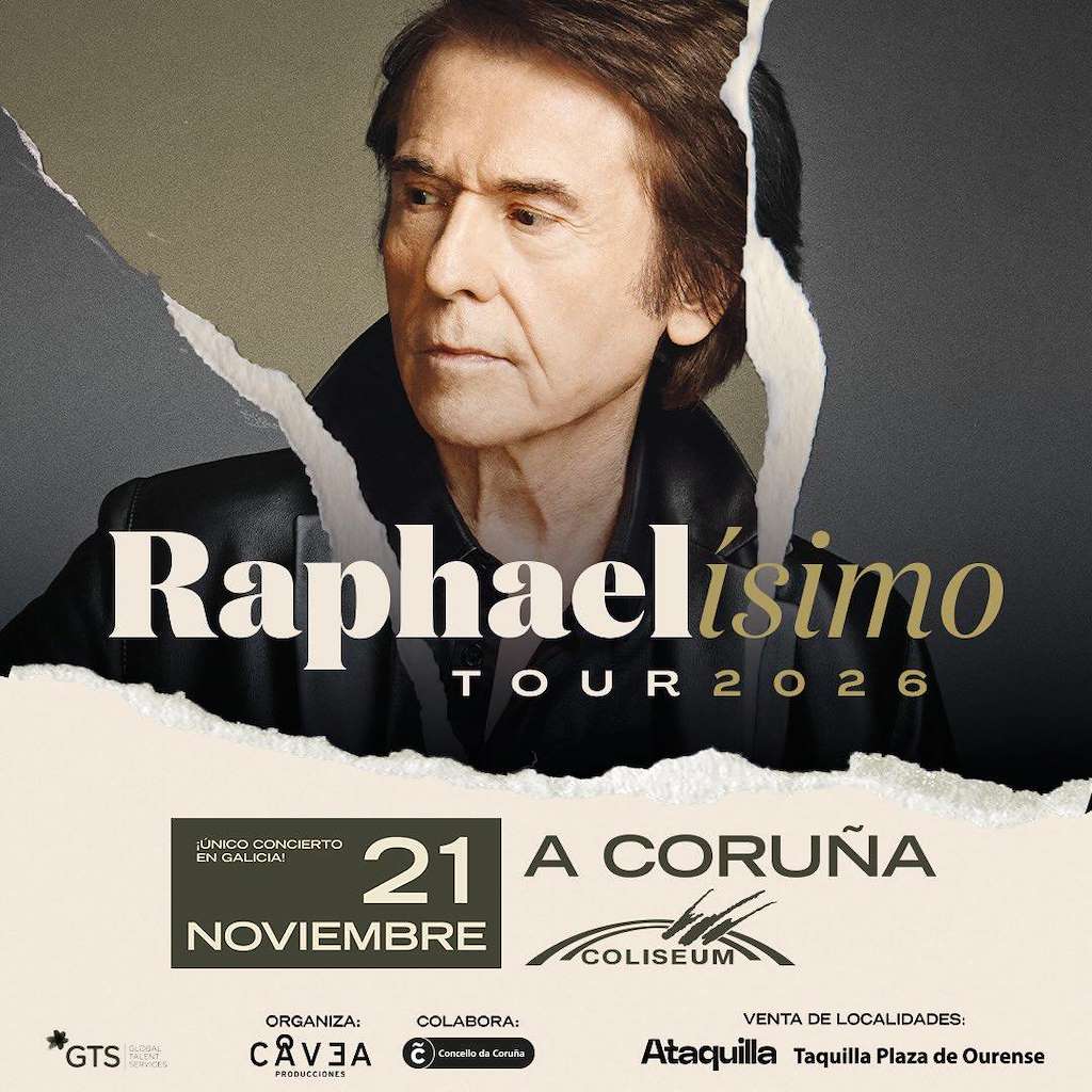Raphaelismo Tour (2026) en A Coruña