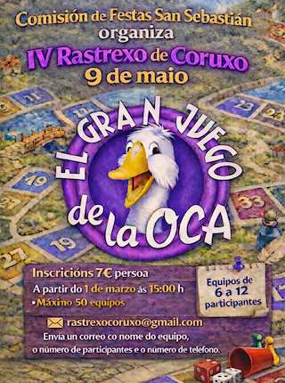 Fechas, información, programa, cartel, imágenes, mapa y ubicación de IV Rastrexo de Coruxo (2026)  en  Vigo