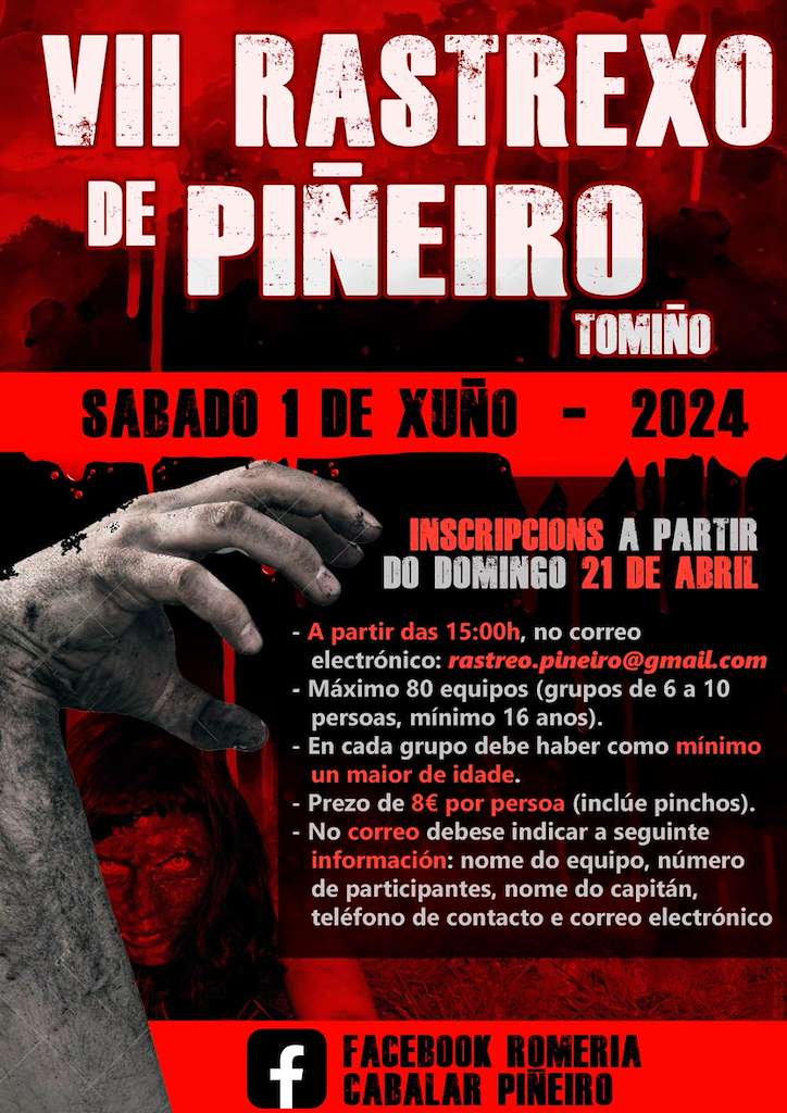 VII Rastrexo de Piñeiro (2024) en Tomiño