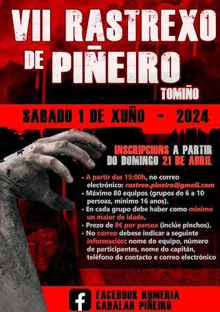 Fechas, información, programa, cartel, imágenes, mapa y ubicación de VII Rastrexo de Piñeiro  en  Tomiño