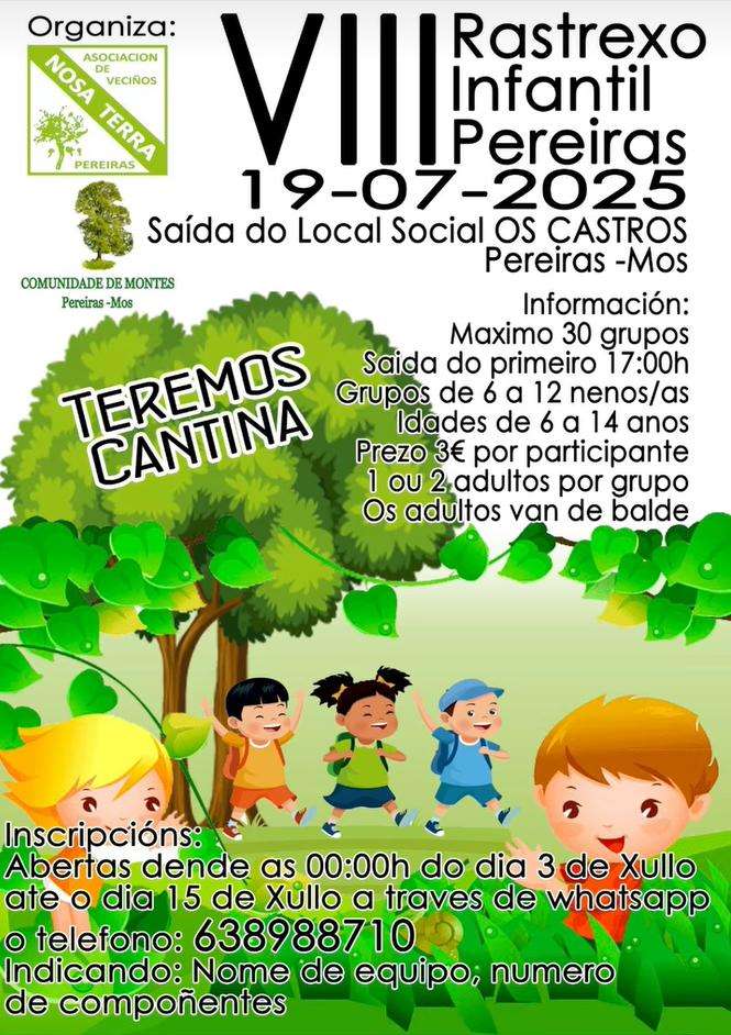 VIII Rastrexo Infantil de Pereiras en Mos