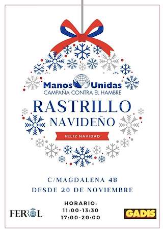 Fechas, información, programa, cartel, imágenes, mapa y ubicación de Rastrillo Navideño  (2025) en Ferrol