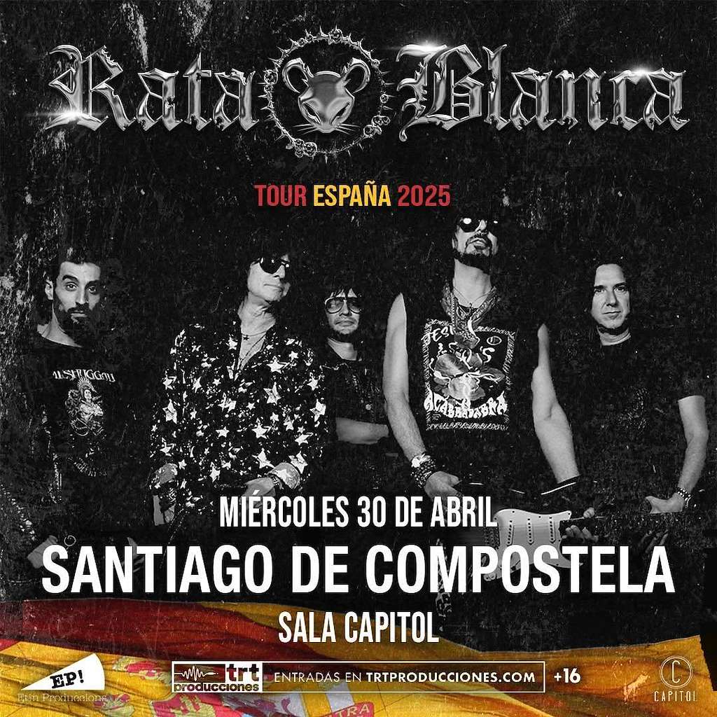 Rata Blanca en Concierto (2025) en Santiago de Compostela