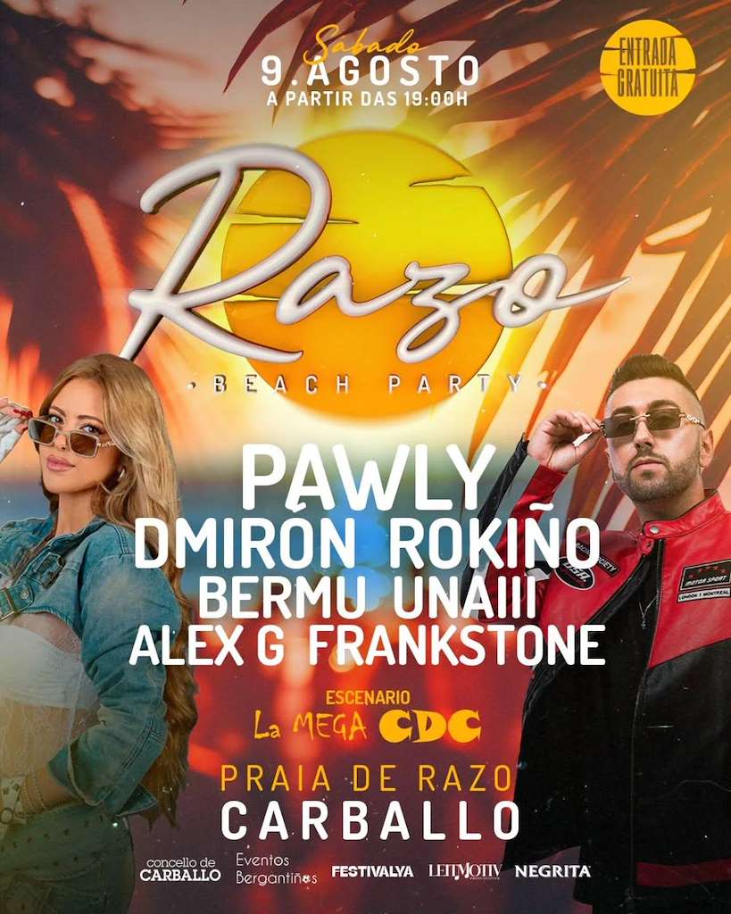 Razo Beach Party (2025) en Carballo
