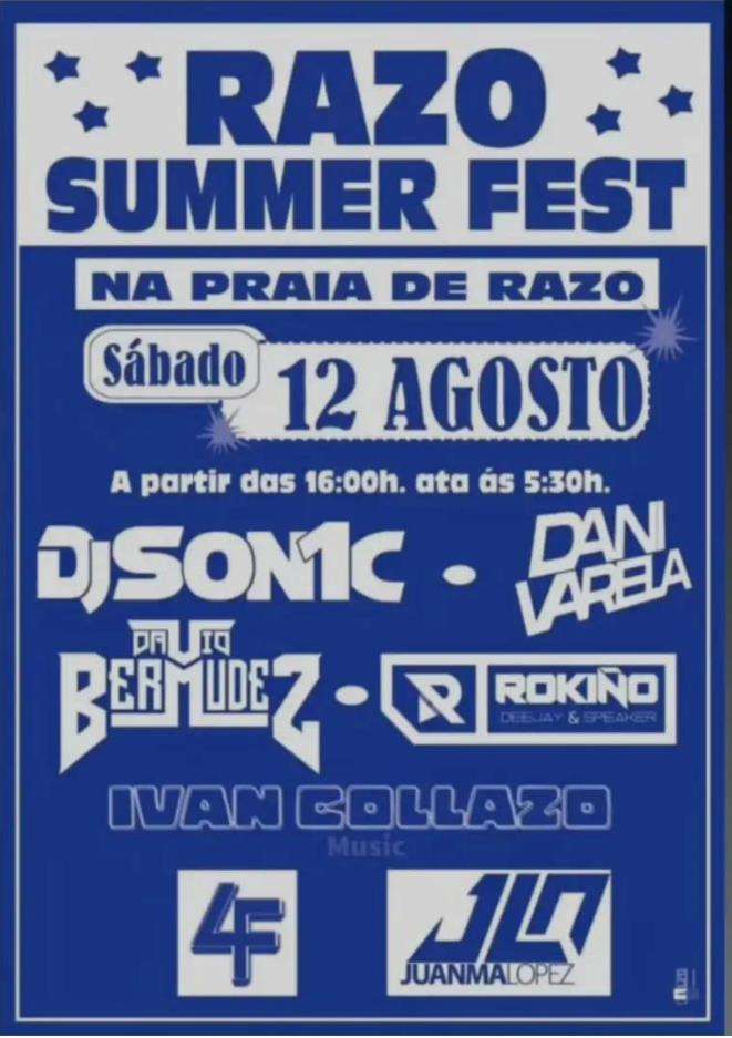 Razo Summer Fest en Carballo