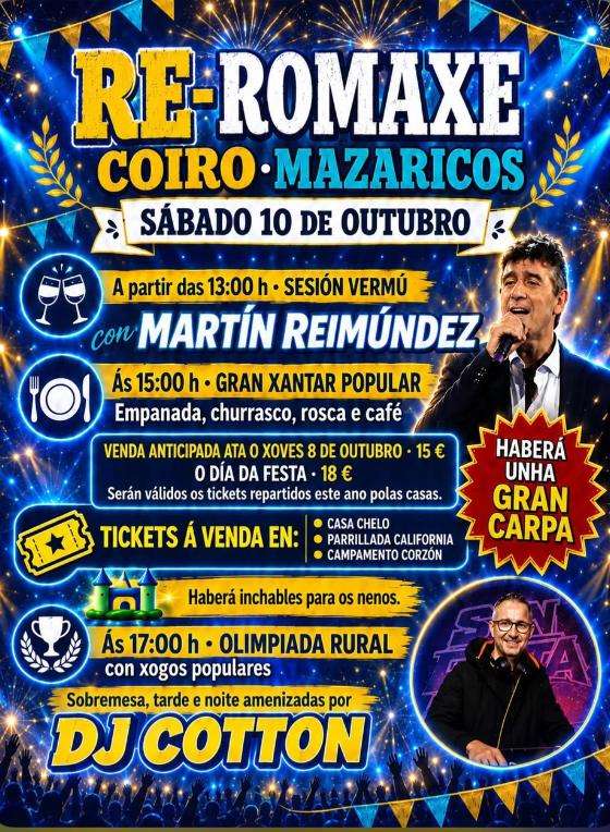 Re-Romaxe de Coiro (2026) en Mazaricos
