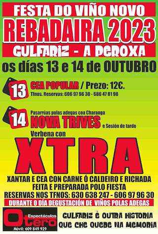 Rebadaira - Festa do Viño en A Peroxa