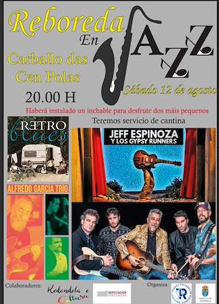 Reboreda en Jazz en Redondela